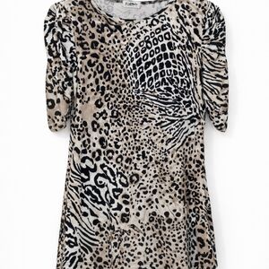 Roberto Cavalli Leopard Print Blouse